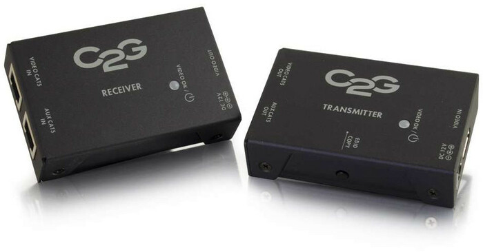 Cables To Go 29298 Short Range HDMI Over Cat5 Extender Kit with Auto Equalization 29298