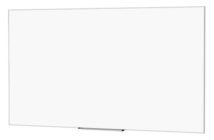 Da-Lite 28271 46" X 81.75" IDEA Single Panel Projector Screen And Whiteboard, 24" Marker Tray