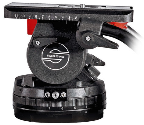 Sachtler 2500P Video 25 Plus 150mm Fluid Head 2500P