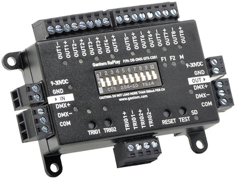 Gantom Lighting DB41 DarkBox RePlay DMX Recorder and Player DB41