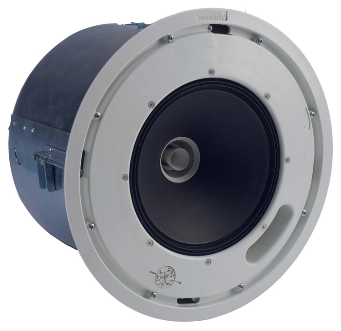 Community D10 Distributed Design 10" 2-Way High Output Coaxial Ceiling Loudspeaker with 8 Ohm & 70V Operation D10-COMMUNITY