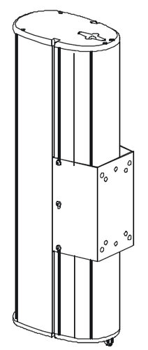 Community E200-UMKB Universal Mounting Kit in Black for ENTASYS 200 Series Loudspeaker Models E200-UMK-BLACK