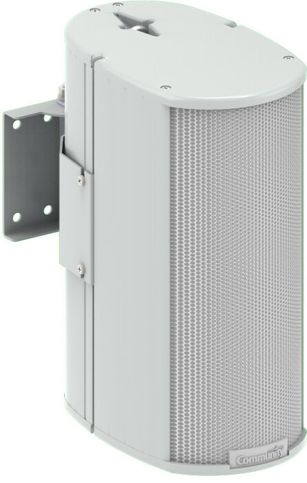 Biamp ENT203W 2-Way Compact Column Array Speaker, Weather Resistant, White