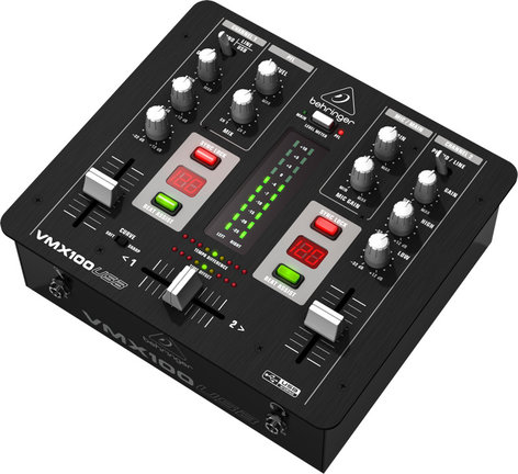 Behringer VMX100USB 2-Channel DJ Mixer with BPM Counter VMX100USB