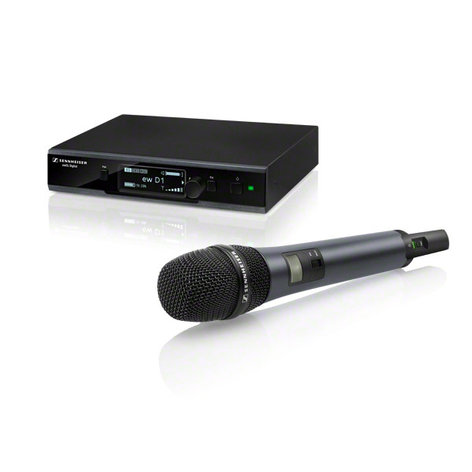 Sennheiser EWD1-835S Evolution Wireless D1 Series Digital Handheld Microphone System with e835 Capsule EWD1-835S