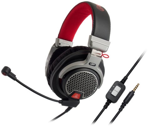 Audio-Technica ATH-PDG1 Premium Gaming Headset with Flexible 6" Boom Microphone ATH-PDG1