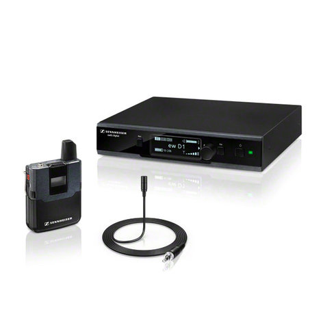 Sennheiser EWD1-ME2 Evolution Wireless D1 Series Digital Bodypack System with ME2 Lavalier Microphone EWD1-ME2