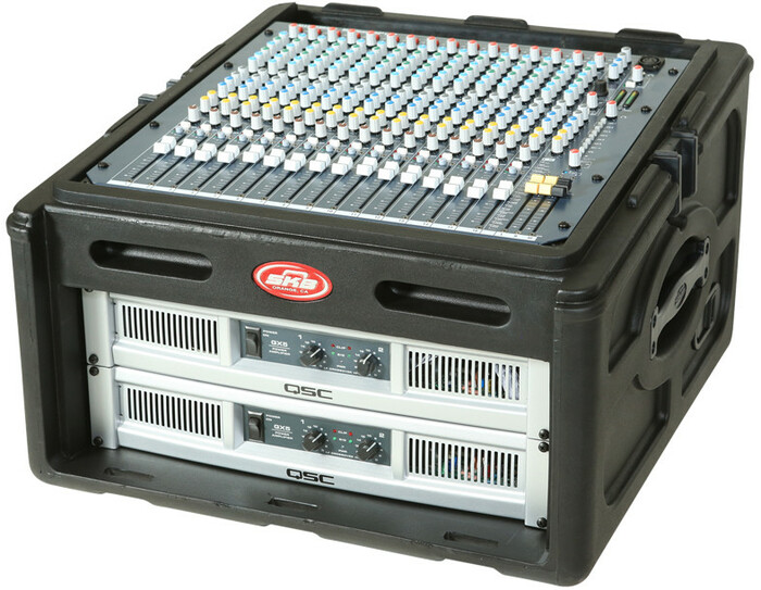 SKB 1SKB-R104 10RU Top, 4RU Bottom Roto Rack Case