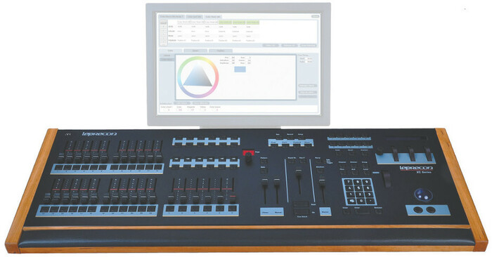 Leprecon XC-350 Lighting Control Console With 6 Playback, 24 Faders And 2048 Outputs