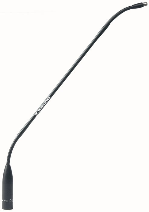 Sennheiser MZH 3062-L IS Series 23" Dual Flex Gooseneck With Integrated Light Ring And XLR-5 Connector, Black