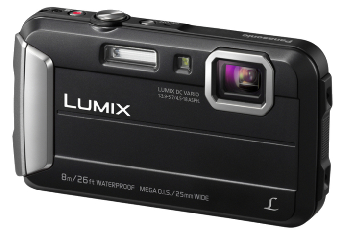 Panasonic DMC-TS30K 16.1MP 4x Optical Zoom LUMIX Active Lifestyle Tough Camera in Black DMC-TS30K