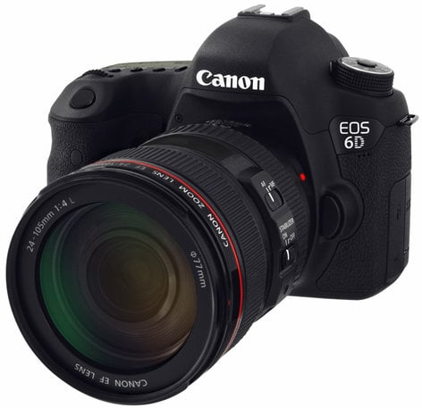 Canon EOS 6D EF 24-105MM IS STM Kit 20.2 MP Digital SLR Camera Kit with EF 24-105MM IS STM Lens EOS-6D-EF24-105KT
