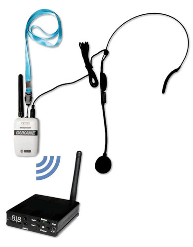 Dukane WMIC1A iHear RF Wireless Vocal Presentation System WMIC1A