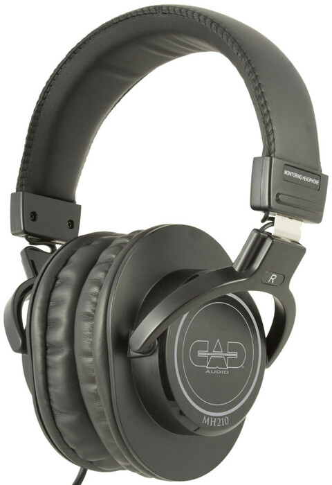 CAD Audio MH210 Closed Back Studio Headphones, Black