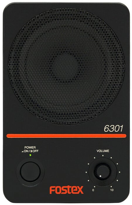 Fostex 6301NB 4" Active Studio Monitor With Unbalanced 1/4" Input