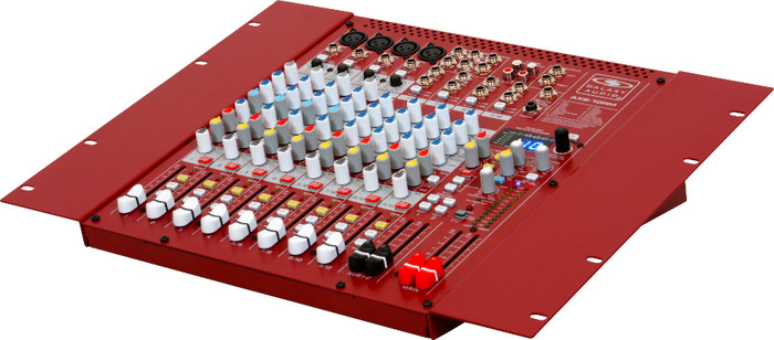Galaxy Audio AXS-10RM 10 Channel Rackmount Mixer with 4 Microphone Inputs AXS-10RM
