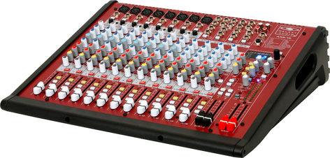 Galaxy Audio AXS-16 16 Channel Mixer with 8 XLR Mic and 4 Stereo Inputs AXS-16