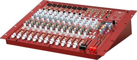 Galaxy Audio AXS-16RM 16 Channel Rackmount Mixer with 8 XLR Mic Input & 4 Stereo Inputs AXS-16RM