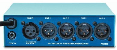 Henry Engineering DIGITAL-DA-2X4 Digital DA 2X4 Zero Delay AES/SPDIF Distribution System