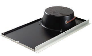 Lowell LT-810-72-BBB 15W 8" Drop Ceiling Speaker with 70/25V Transformer, Black Grille and Backbox LT-810-72-BBB