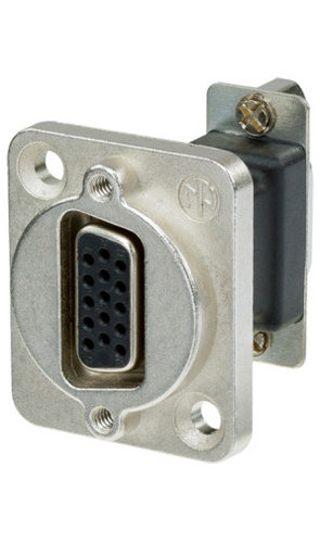 Neutrik NADB15FF D-Sub 15-Pin Female to Female Feed Through NADB15FF