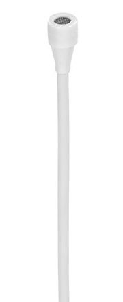Countryman B3W4FF05WSR B3 Omnidirectional Lavalier Microphone with 1/8" Connector for Sennheiser Wireless, in White B3W4FF05W-SR