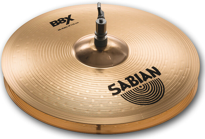 Sabian 45011X B8X First Pack With 14" Hi-Hats, 16" Thin Crash Cymbal