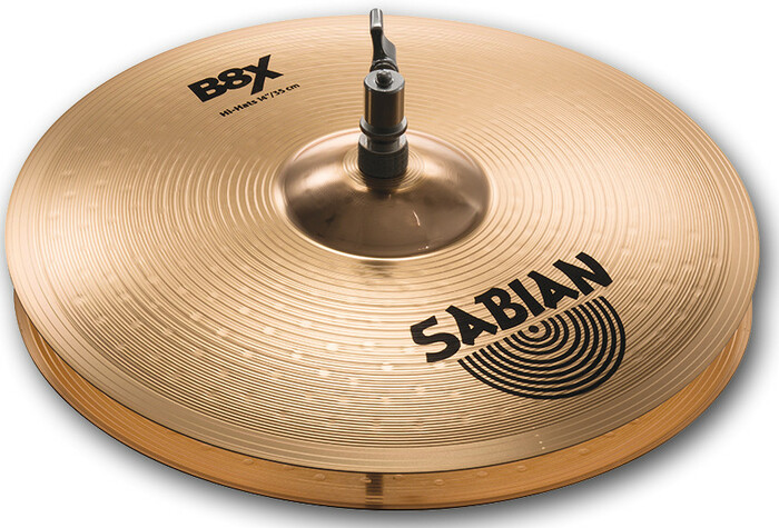 Sabian 45006X Complete Set, B8X Complete Set With 10" Splash, 14" Hi-Hats, 16" Thin Crash, 18" Thin Crash, 18" Chinese, 20" Ride