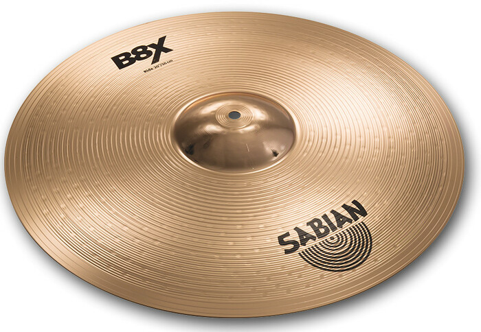 Sabian 45006X Complete Set, B8X Complete Set With 10" Splash, 14" Hi-Hats, 16" Thin Crash, 18" Thin Crash, 18" Chinese, 20" Ride