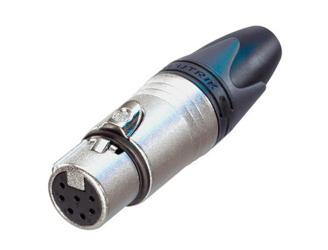 Neutrik NC7FXX 7-Pin XLR Female Cable Connector NC7FXX