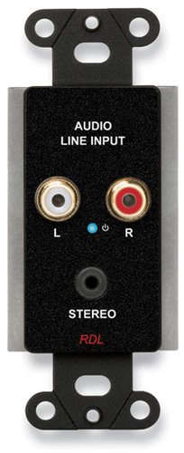Radio Design Labs DB-TPSL1A Active Single Pair Sender - Twisted Pair Format-A - Mini-Jack & Stereo RCA In DB-TPSL1A