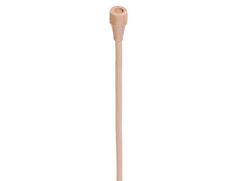 Countryman B3W5FF05TTS B3 Omnidirectional Lavalier Microphone in Tan with TA4F Connector for Telex Wireless B3W5FF05T-TS
