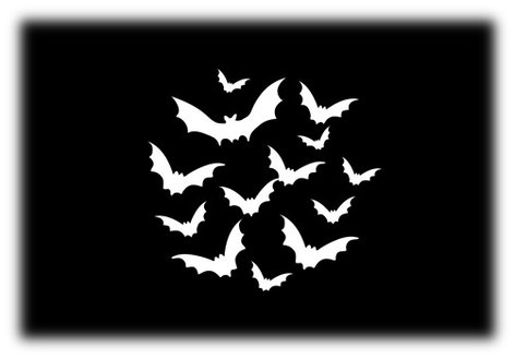 Apollo Design Technology MS-3043 Steel Gobo with "Bat Cluster" Design MS-3043