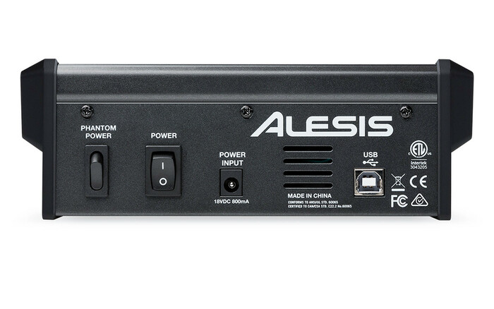 Alesis MultiMix 4 USB FX 4-Channel USB Mixer With Effects