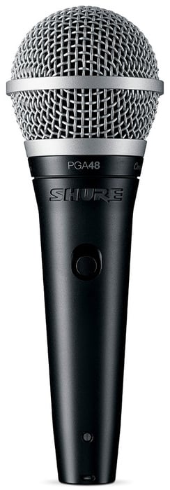 Shure PGA48-QTR PG ALTA Cardioid Dynamic Vocal Microphone with 15 ft XLR-1/4" Cable PGA48-QTR