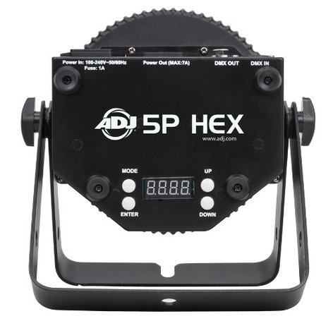 ADJ Hex Par Pak 4x5P Hex 6-in-1 LED Par Fixture With 1x RFC Remote Control