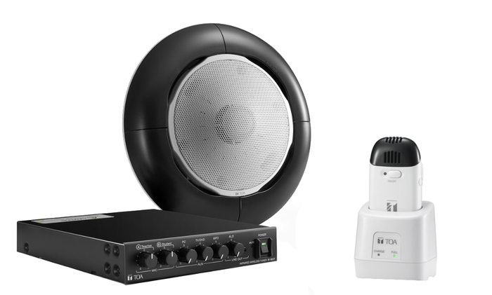 TOA IR802PA Infrared Wireless Classroom Assistive Listening System IR802PA