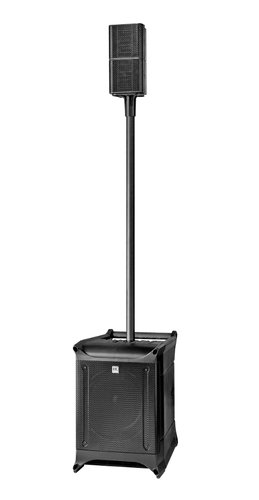 HK Audio LUCAS NANO 600 Portable Powered PA System with (2) 4.5" Satellite Speakers, Pole, 10" Subwoofer LUCASNANO600