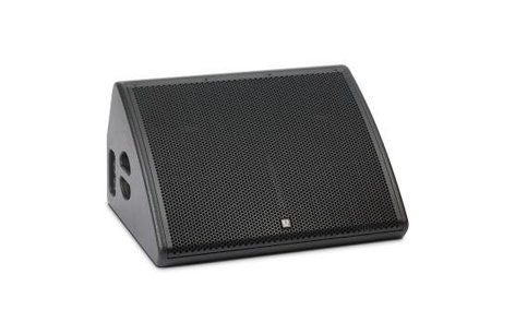 Turbosound TFM-560 Dual 12" 2-Way Bi-Amped Stage Monitor, 800W, Black