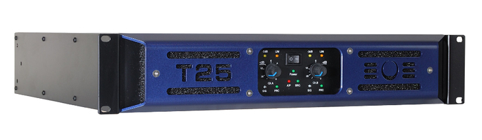 Turbosound TAM T-25 2-Channel 650W (8 Ohms) Power Amplifier with Switchmode Power Supply T-25