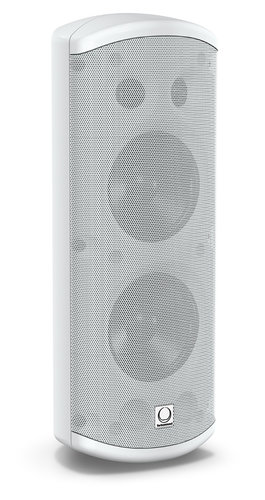 Turbosound Impact TCI53-TR-WH Pair of Dual 5" 120W 2-Way Weather Resistant Loudspeakers in White with 70/100V & Low Impeadance Operation TCI53TR-WH