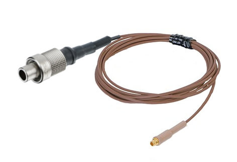 Countryman E6CABLEC1S2 E6CABLEC1S2 E6 Earset Cable With 3-pin Lemo For Sennheiser Wireless, Cocoa