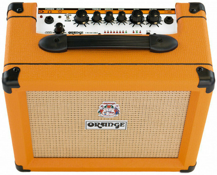 Orange CRUSH20RT Crush 20RT 20W Guitar Amplifier With 8" Speaker And Reverb
