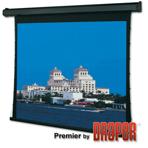 Draper 101186L 79" X 140" Premier Matt White Electric Projection Screen, LVC