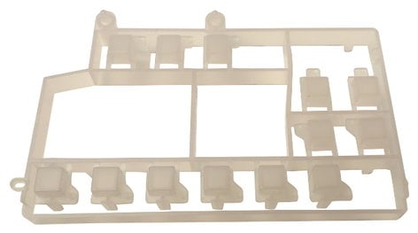 Fostex 8526016000 Fostex Recorder Block B Button Assembly 8526016000