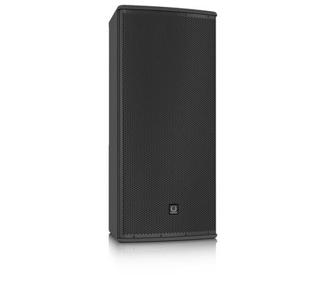 Turbosound TCS-122/96-AN 12" 600W (8 Ohms) 2-Way Full-Range Passive/Bi-Amp Loudspeaker with Klark Teknik DSP, ULTRANET Networking, and 90°x60° Dispersion in Black TCS122/96-AN