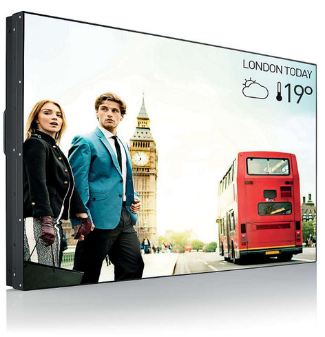 Philips Commercial BDL5588XH 55" XH Series Video Wall Display with Ultra Narrow Bezels BDL5588XH