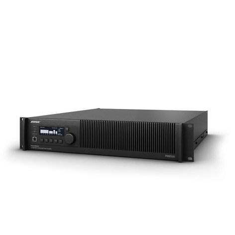 Bose PM8500N Configurable 8-Channel Power Amplifier with Onboard DSP and Ethernet Connectivity PM8500N