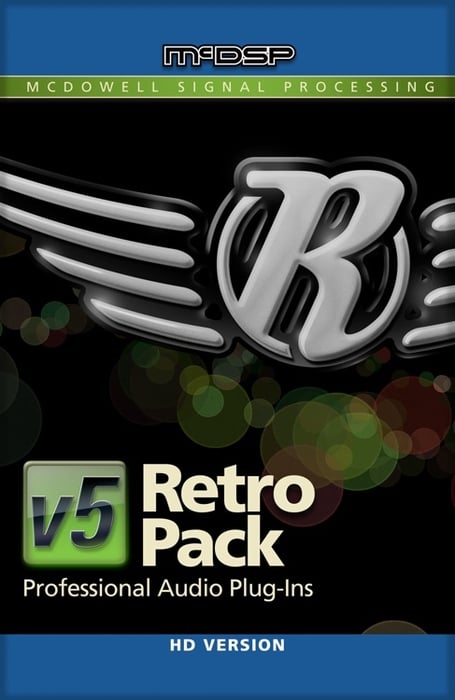 McDSP RETRO-PACK-NATIVE Retro Pack Native Vintage Style Design Plug-in Bundle