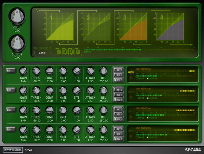 McDSP SPC2000-NAT SPC2000 Native Serial/Parallel Compressor Native Plugin